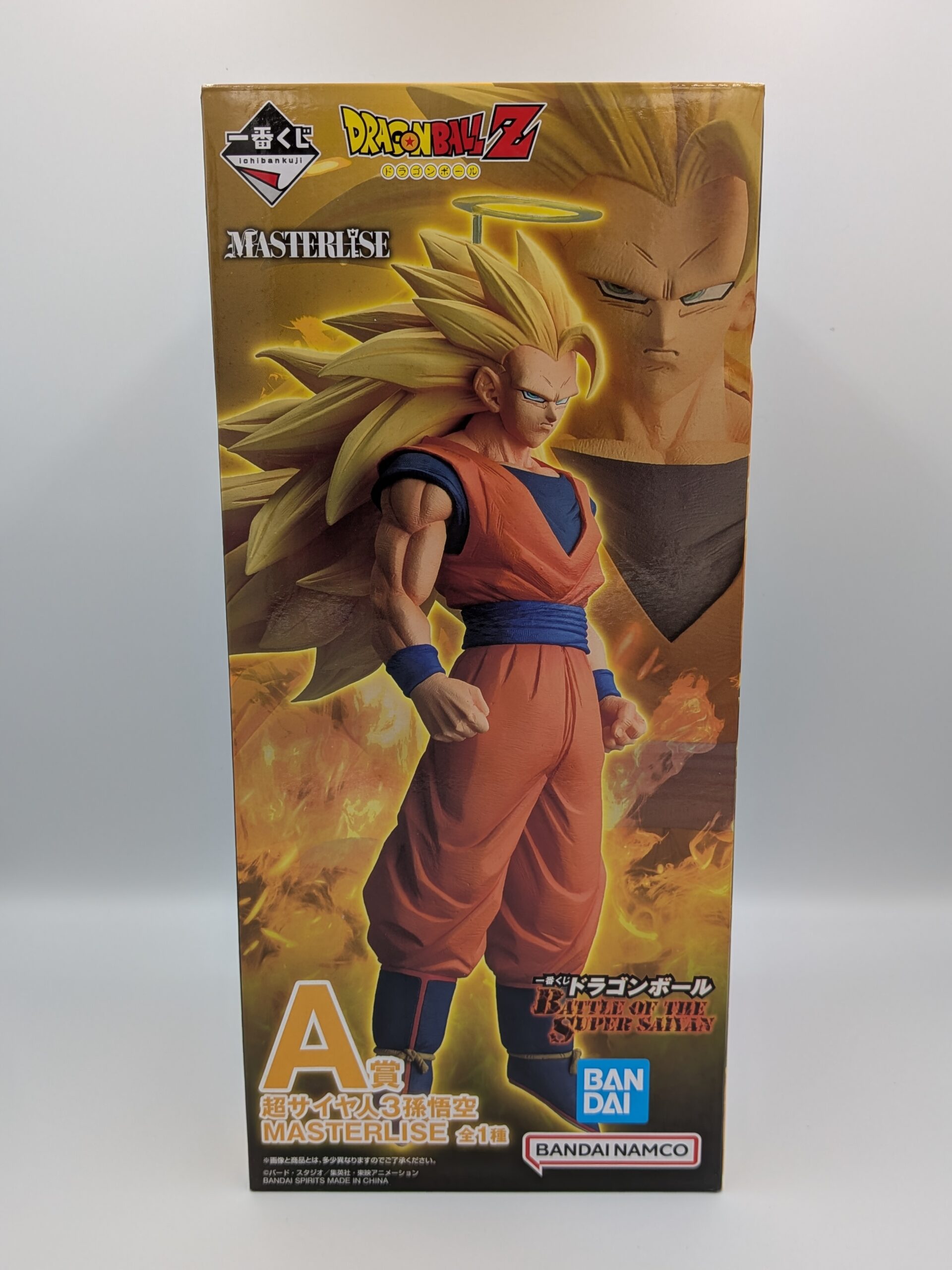 一番くじ ドラゴンボール BATTLE OF THE SUPER SAIYAN A賞 超サイヤ人3孫悟空 MASTERLISE