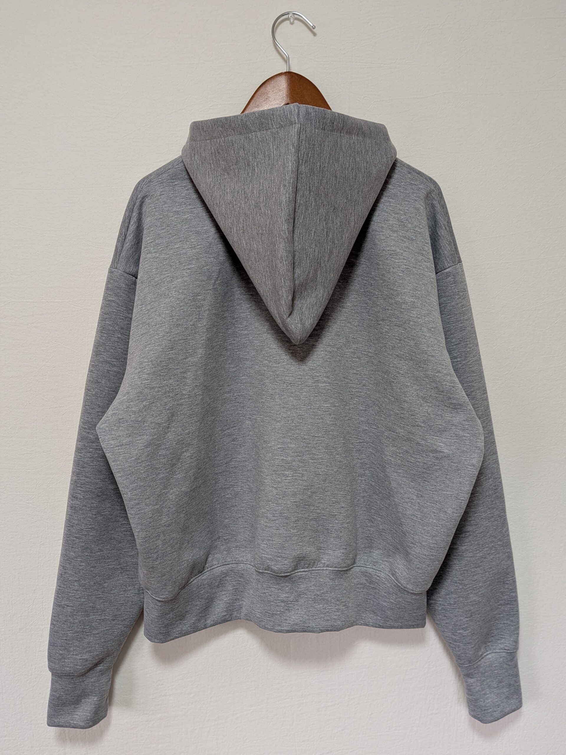 【SEA】エッグジップパーカー ダブルフェイス グレー フリーサイズ - 画像 (13)
