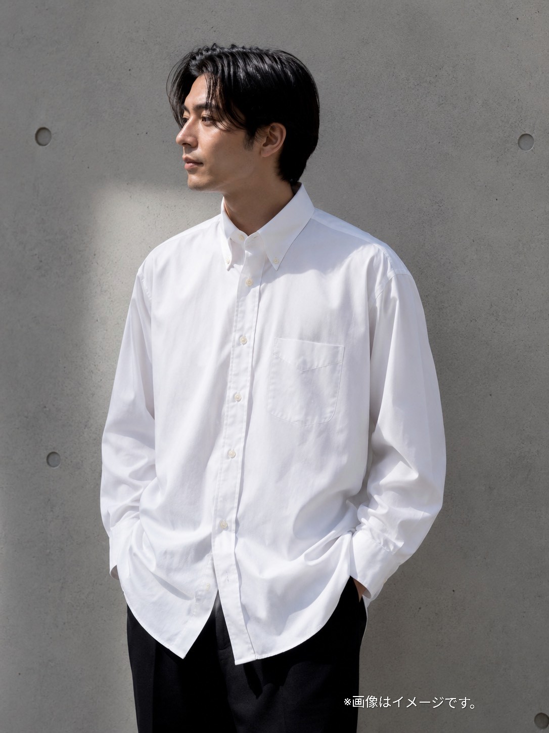 【Brooks Brothers】ボタンダウンシャツ ホワイト XL