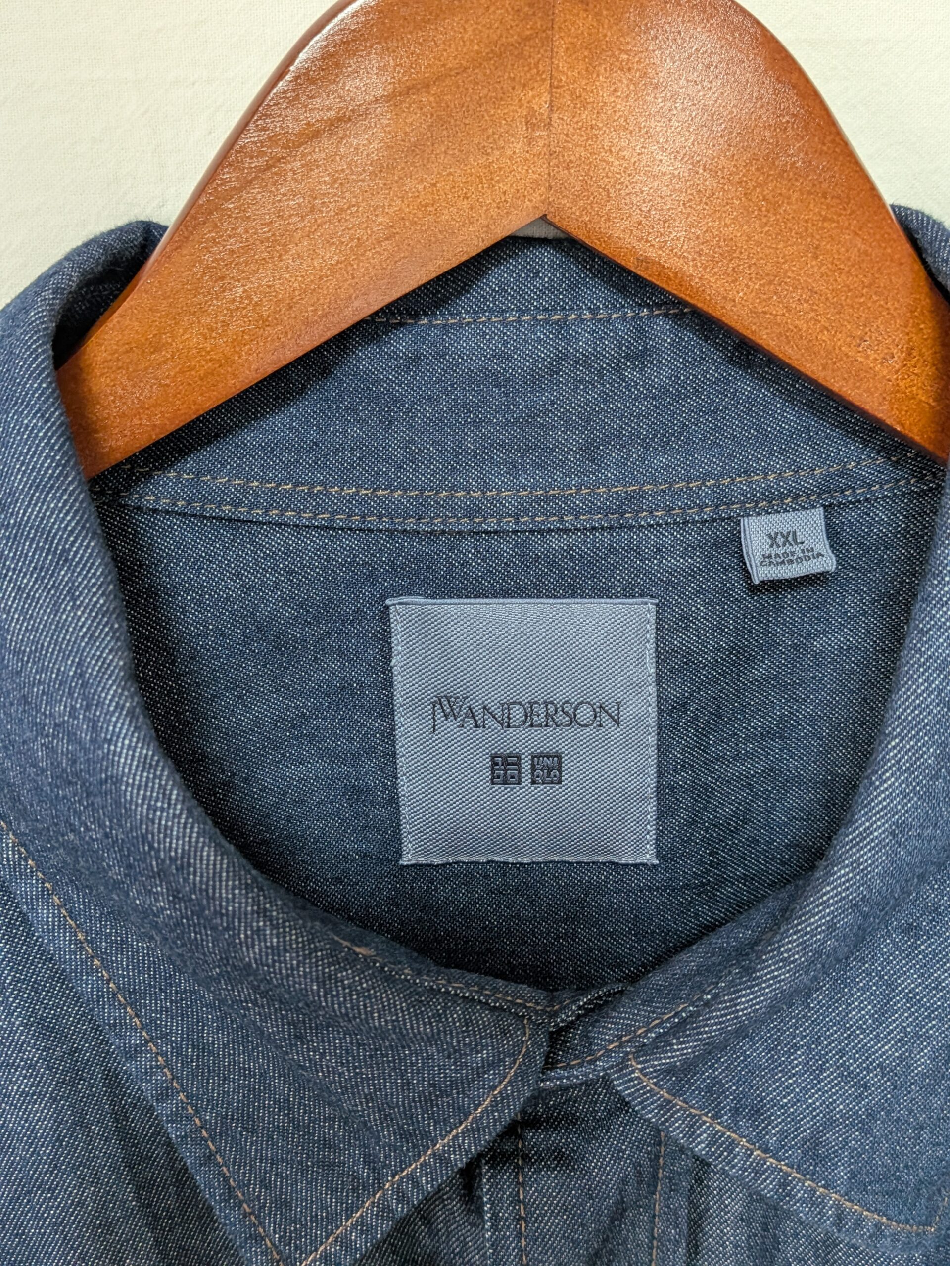 【UNIQLO×JWA】デニムシャツ オーバーサイズ - 画像 (3)