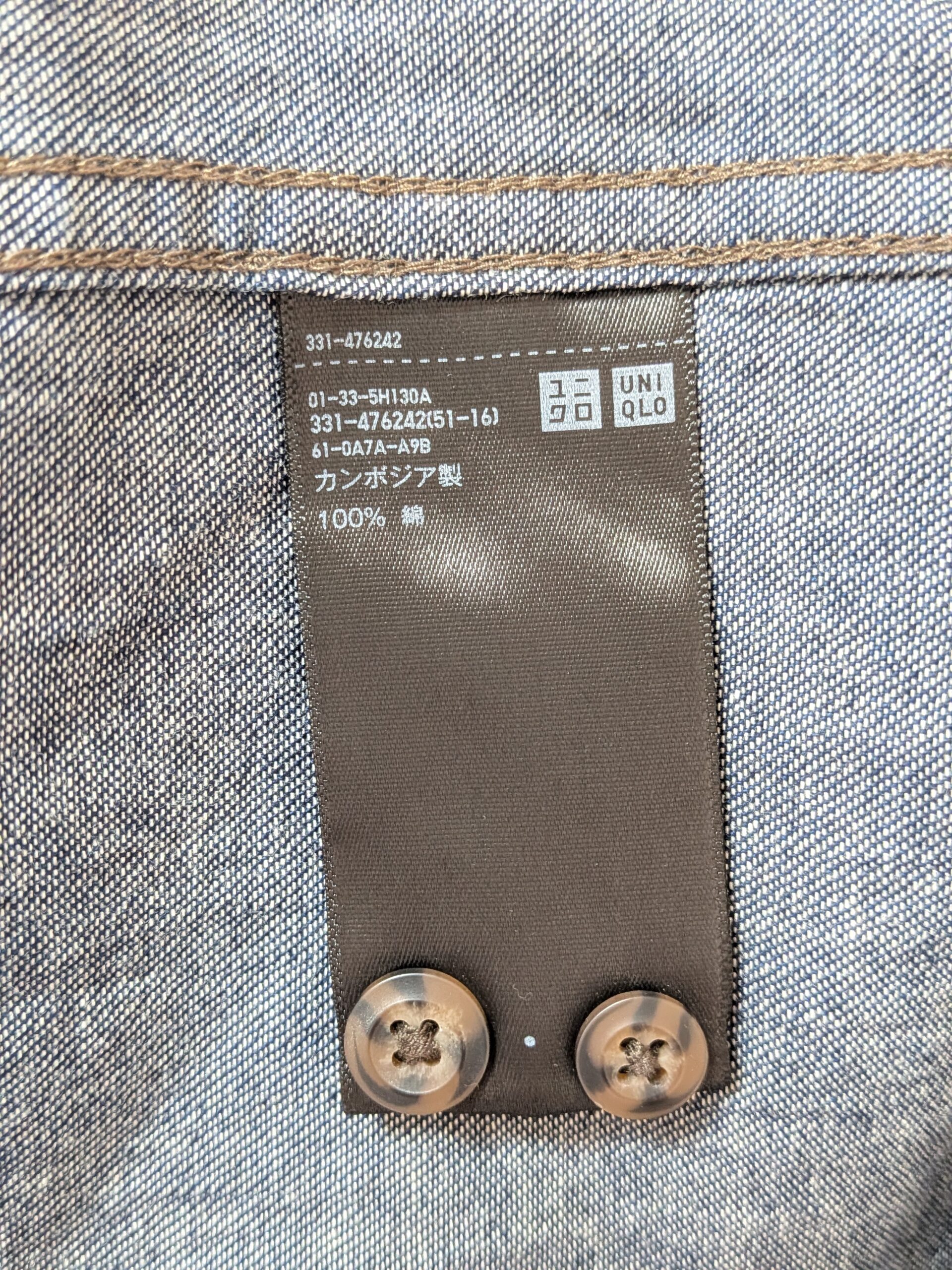 【UNIQLO×JWA】デニムシャツ オーバーサイズ - 画像 (11)