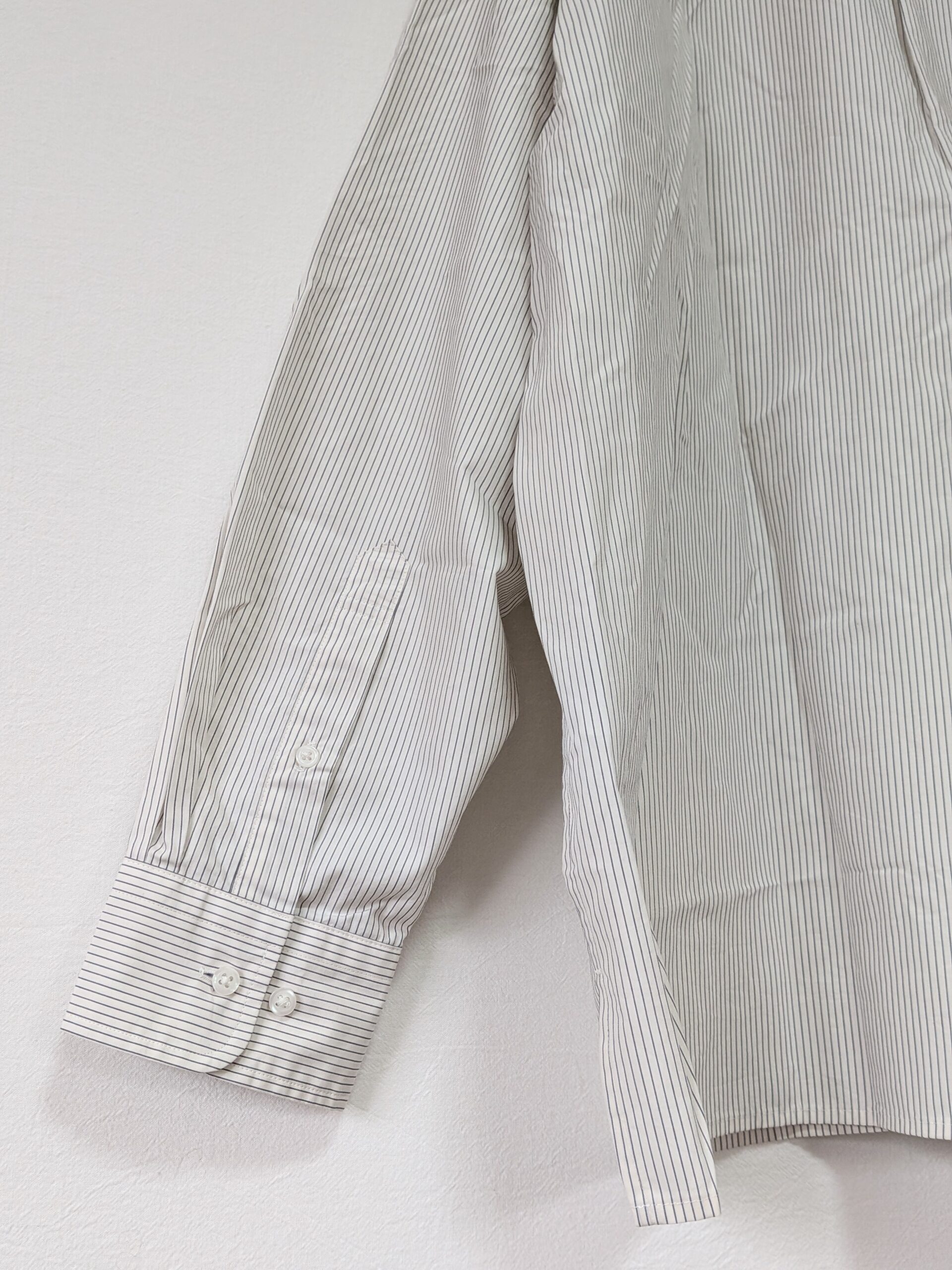 【UNIQLO:C】ブロードオーバーサイズシャツ(長袖、ストライプ) - 画像 (9)