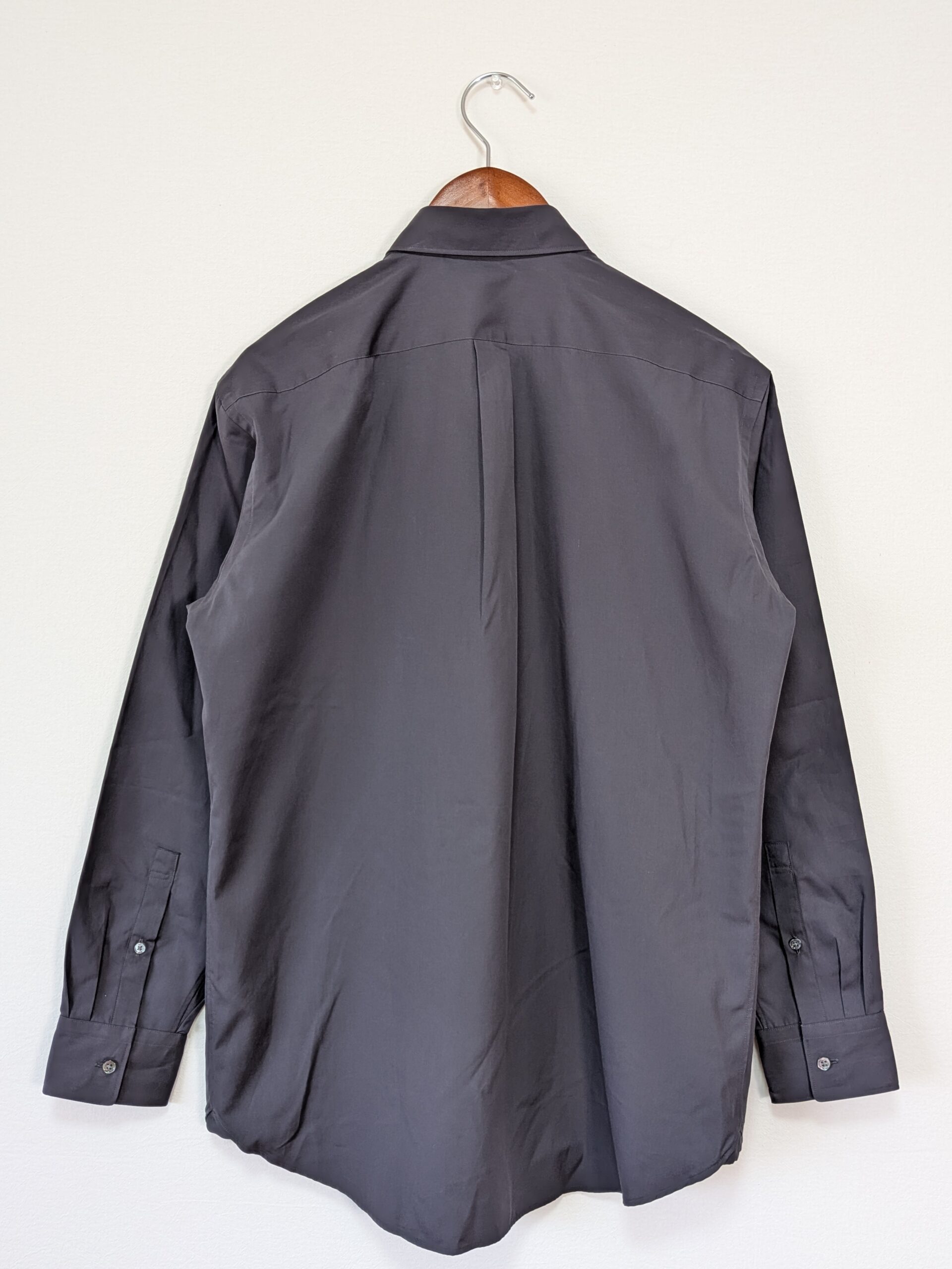 【UNIQLO+j】スーピマコットンシャツ(長袖)ダークグレー - 画像 (8)