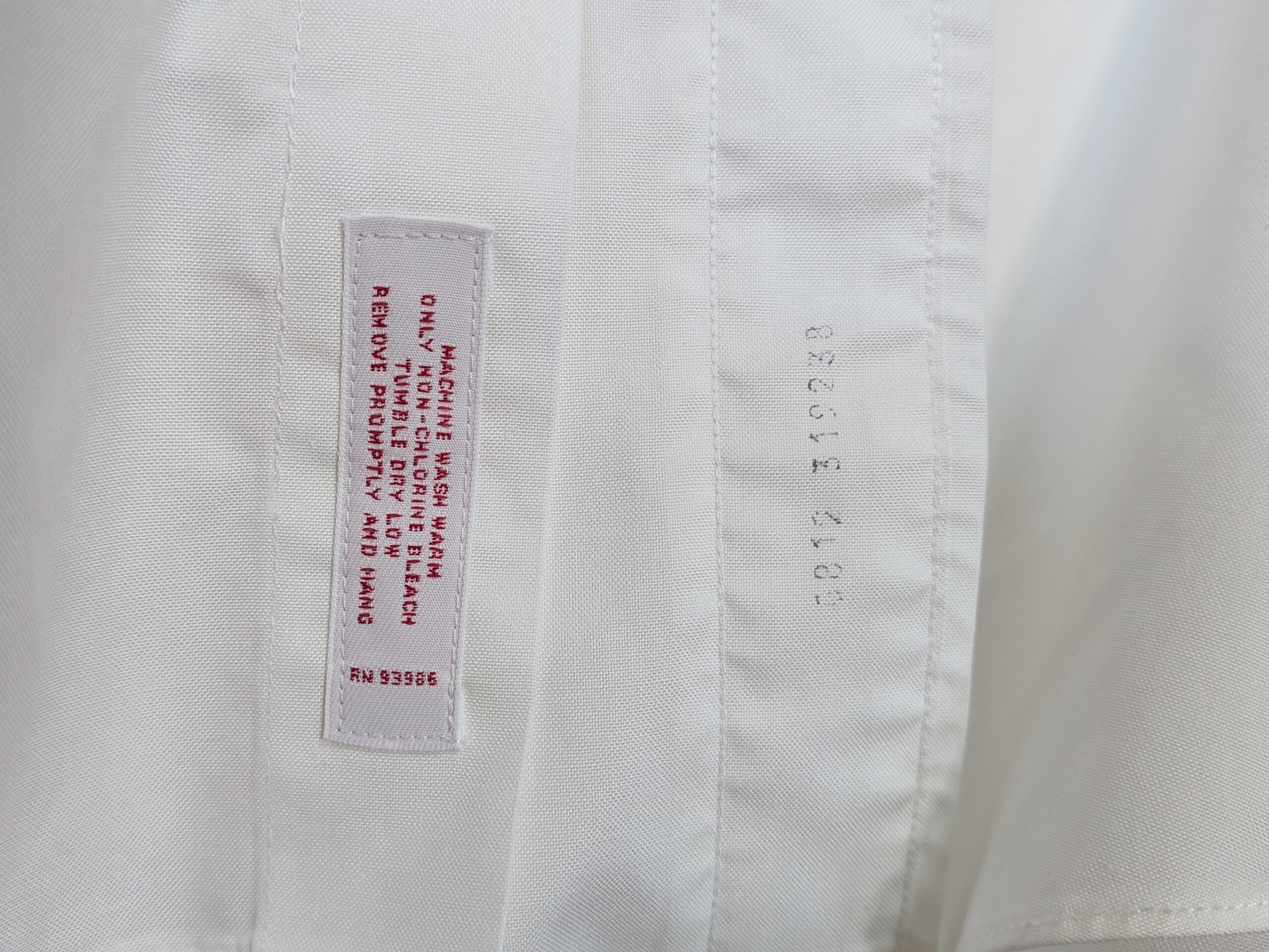 【Brooks Brothers】ボタンダウンシャツ ホワイト XL - 画像 (7)