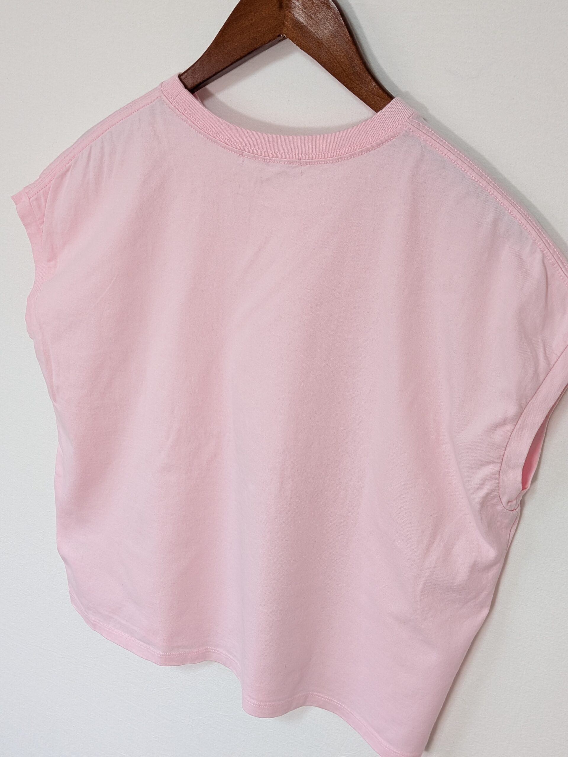 【BEAUTY&YOUTH】フレンチスリーブTシャツ ピンク - 画像 (6)