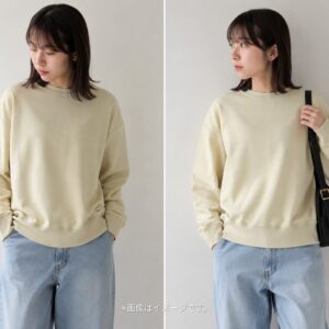 【BEAUTY&YOUTH】クルーネックスウェット イエロー