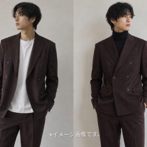 【UNITED TOKYO】ハイカウントウールダブルジャケット 2 岩手製